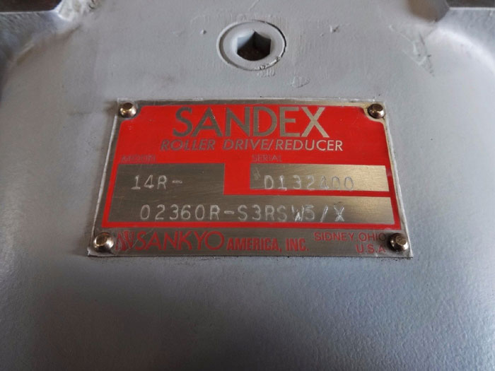 SANKYO SANDEX ROLLER INDEXING DRIVE REDUCER 14R-02360R-S3RSW5/W