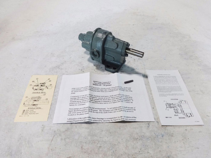 BSM PUMP CORP. ROTARY GEAR PUMP 713-10-7