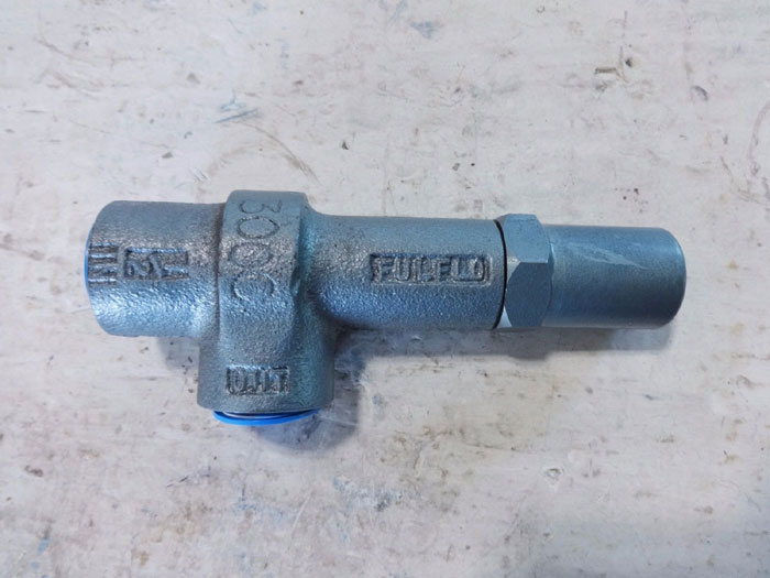 FULFLO 1/2" HYDRAULIC BYPASS RELIEF VALVE VJ3RV-SS