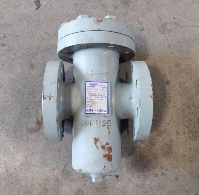 SURE FLOW 3" 300# WCB FLANGED BASKET STRAINER BF300C