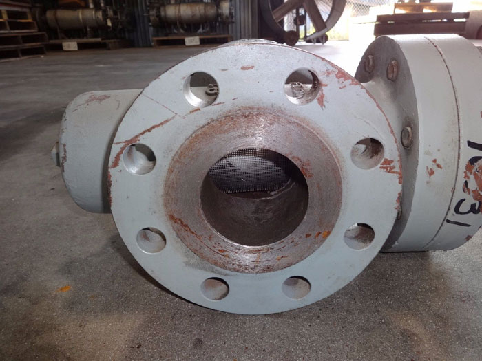 SURE FLOW 3" 300# WCB FLANGED BASKET STRAINER BF300C