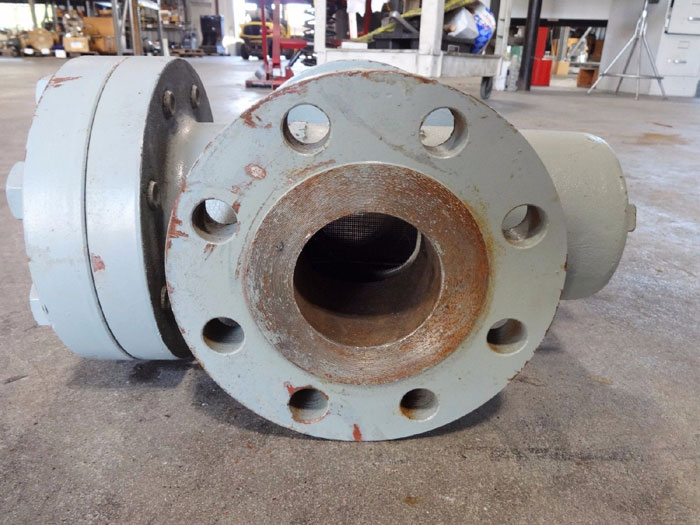 SURE FLOW 3" 300# WCB FLANGED BASKET STRAINER BF300C