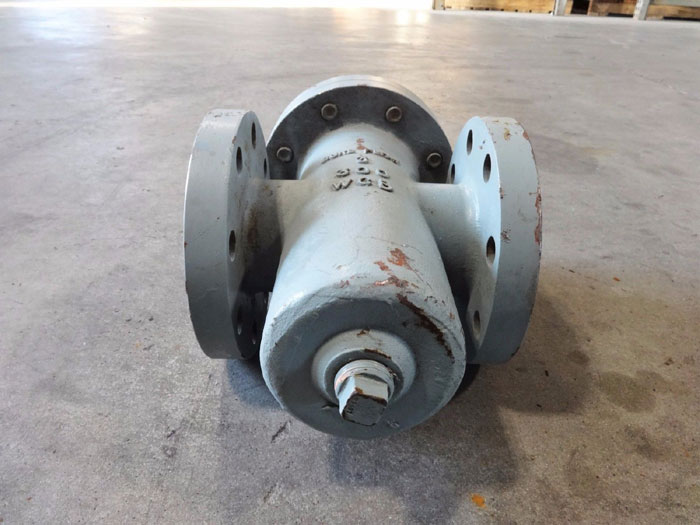 SURE FLOW 3" 300# WCB FLANGED BASKET STRAINER BF300C