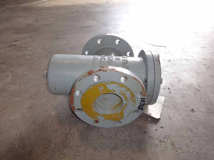 SURE FLOW 4" 150# WCB FLANGED BASKET STRAINER BF 150C