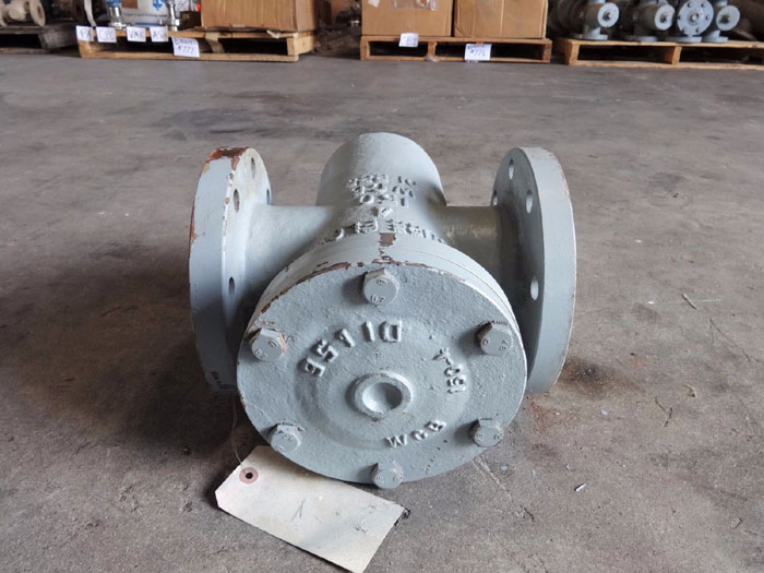 SURE FLOW 4" 150# WCB FLANGED BASKET STRAINER BF 150C