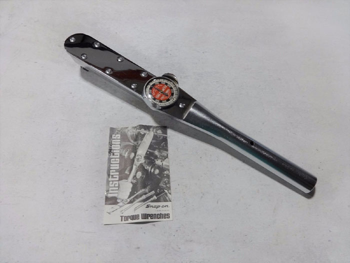 SNAPON TORQOMETER 1" DRIVE TE1003 FOOT POUNDS TORQUE METER