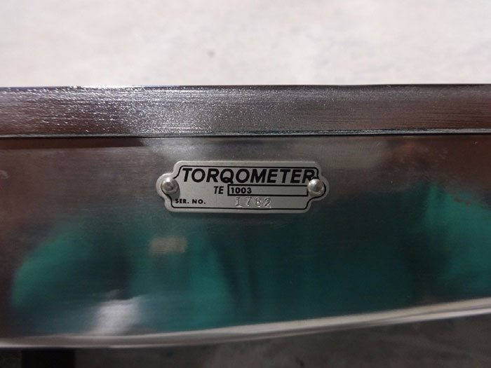 SNAPON TORQOMETER 1" DRIVE TE1003 FOOT POUNDS TORQUE METER