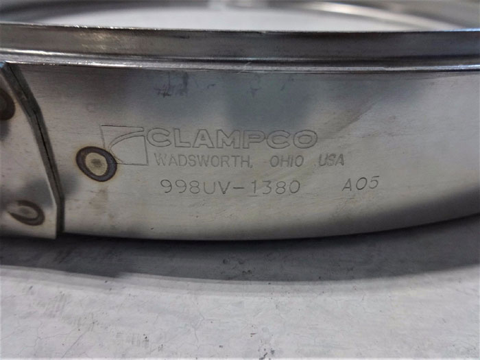 LOT OF (3) CLAMPCO V-BAND CLAMPS 998UV-1380