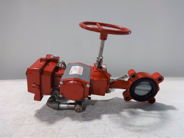 Bray Controls 3" 150# Actuated Butterfly Valve 50-0712-12610-532