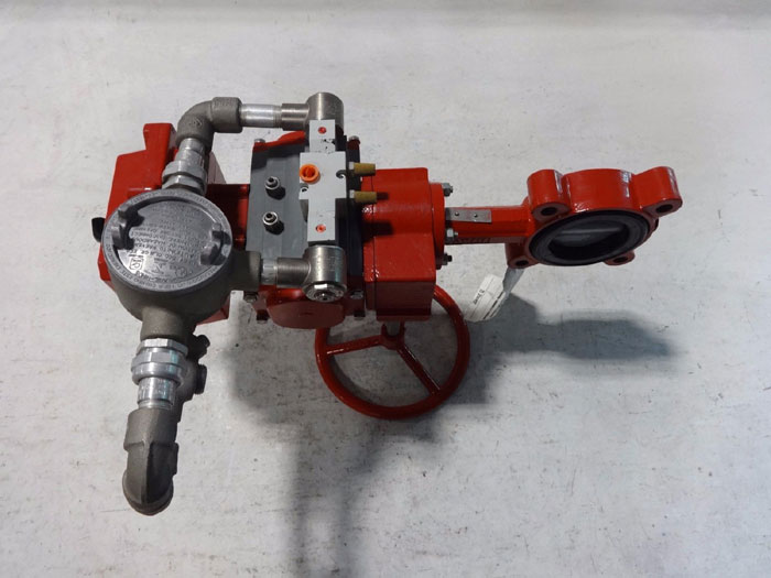 Bray Controls 3" 150# Actuated Butterfly Valve 50-0712-12610-532