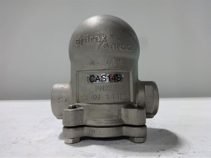 SPIRAX SARCO 1/2" AUSTENITIC STAINLESS STEEL BALL FLOAT AIR & GAS TRAP CAS14S