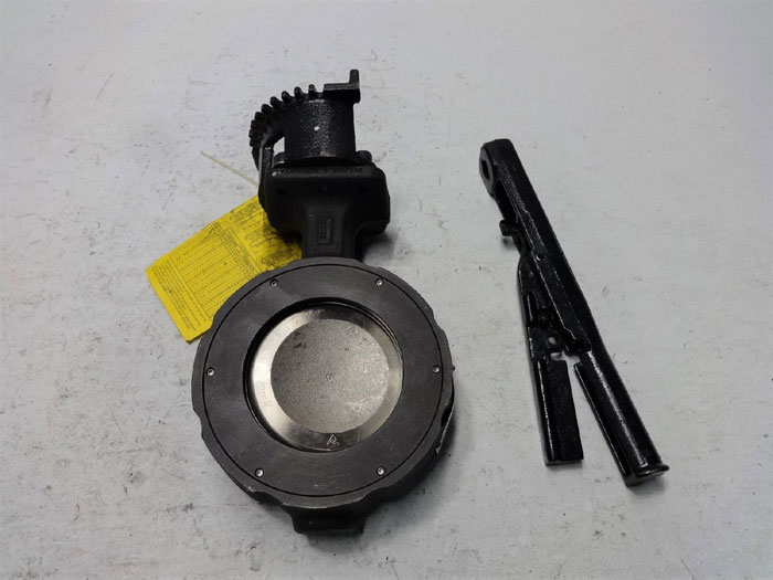 CRANE FLOWSEAL 4" 150# BUTTERFLY VALVE 04-1WA-19DFFF-HNJ