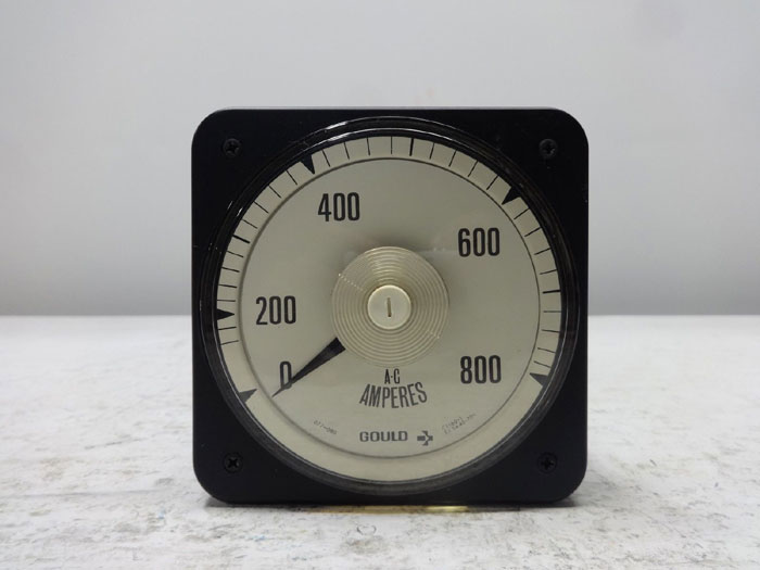 GOULD 0 - 800 AC AMMETER 573210220