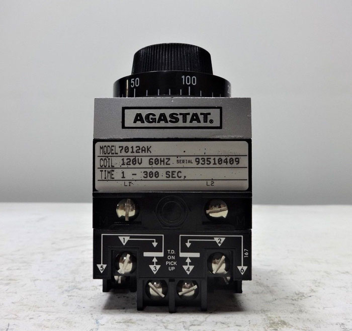 Agastat time delay relay