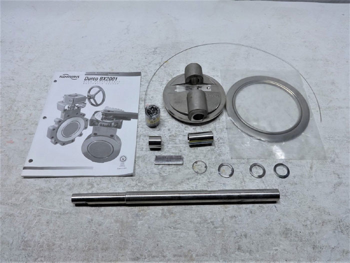 DURCO REPAIR KIT FOR 6" BUTTERFLY VALVE DISC, SHAFT, THRUST BEARINGS