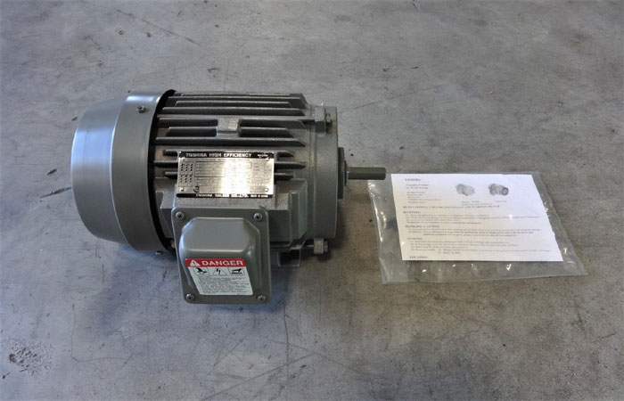 TOSHIBA HIGH EFFICIENCY 2 HP 3-PHASE INDUCTION MOTOR B0024FLF2AOZ