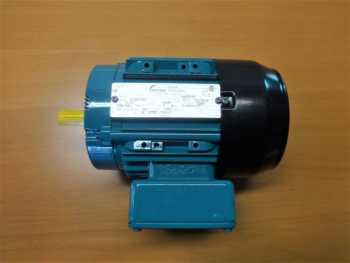 INVENSYS BROOK CROMPTON 0.33 HP AC MOTOR