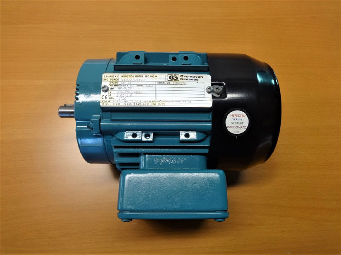 BROOK CROMPTON GREAVES 0.50 HP 3-PHASE AC INDUCTION MOTOR