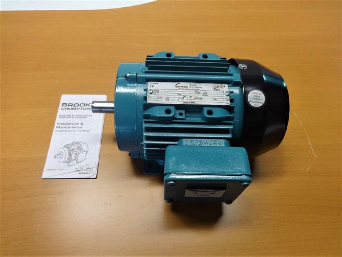 INVENSYS BROOK CROMPTON 0.75 HP AC MOTOR 5927204WA-00