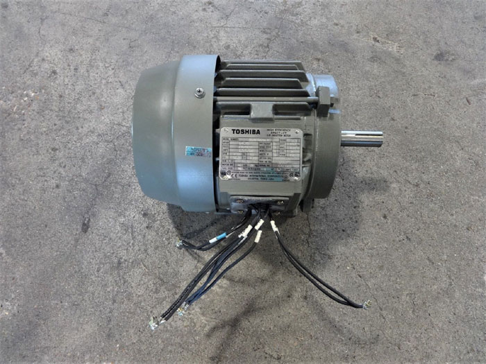 TOSHIBA 1.0 HP HIGH EFFICIENCY EPACT-CT 3-PHASE INDUCTION MOTOR 0014FTSA21A-P