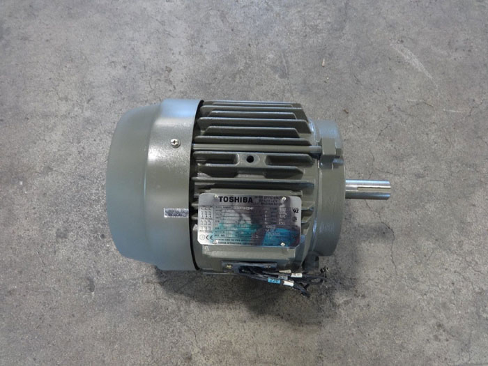 TOSHIBA 3 HP HIGH EFFICIENCY EPACT-CT 3-PHASE INDUCTION MOTOR 0032FTSA21A-P