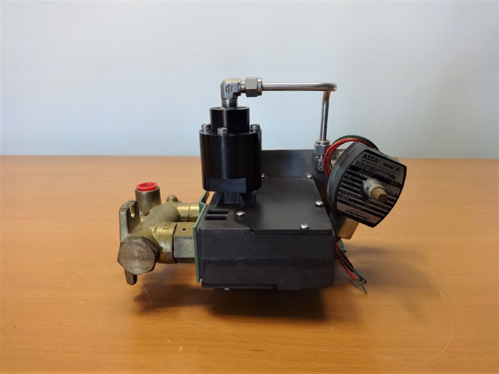 ASCO RED HAT 3-WAY 3/8" BRASS SOLENOID VALVE HV26415313, EF8003G300, EF8314G300