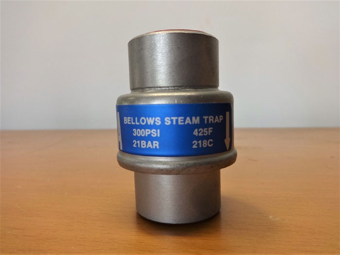 PROCESS TECHNOLOGY PT40-A BELLOWS STEAM TRAP 3/4" NPT, 300 PSI - LOT OF (15)