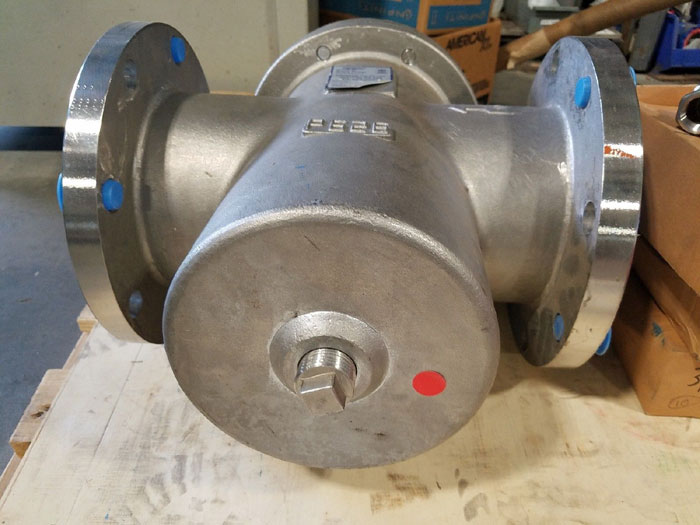 SUREFLOW 6" 150# STAINLESS STEEL FLANGED STRAINER BF150SS J