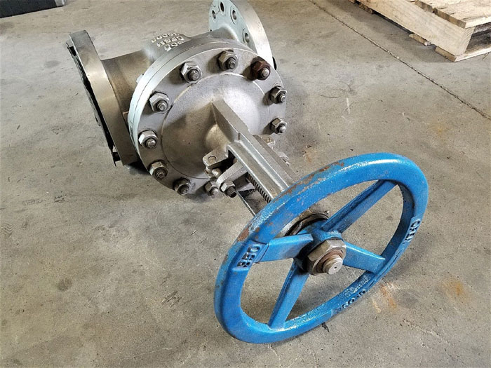 WILLIAMS 6" 300# RF CF8M GATE VALVE