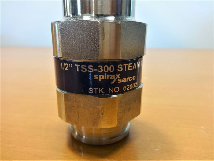 SPIRAX SARCO TSS-300 THERMOSTATIC STEAM TRAP 1/2" NPT , STOCK# 62002