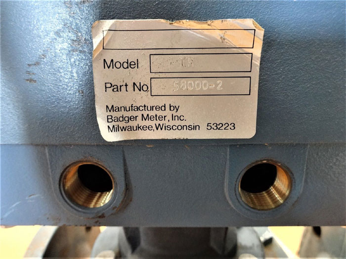 BADGER METER 2" FLOW METER - MODEL# TR - PART# 58000-2