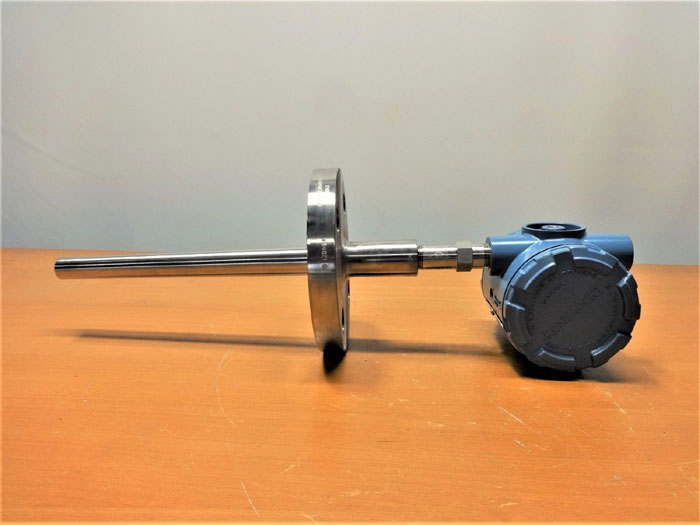 ROSEMOUNT 3144P TEMPERATURE TRANSMITTER 3144PD1A2E5M5XA W/ 1.5" 300 ...