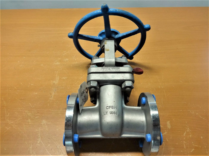 VELAN 1-1/2" 150# CF8M GATE VALVE, MODEL C, F07-0064C-13GX