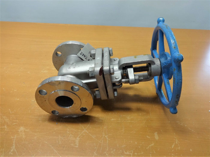 VELAN 1-1/2" 150# CF8M GATE VALVE, MODEL C, F07-0064C-13GX