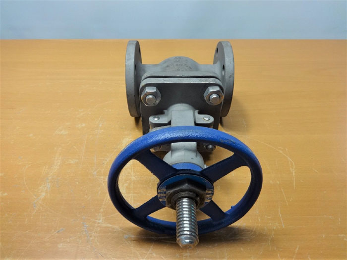 POWELL 1-1/2" 150# CF8M GATE VALVE, FIG# 2491