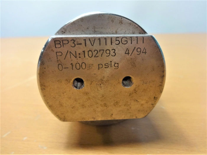 GO PRESSURE REGULATOR, 100 PSIG, BP31V11I5G111