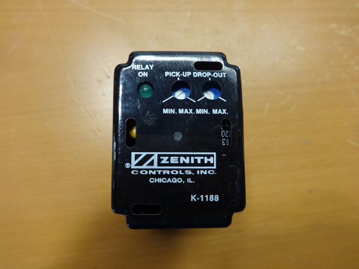 ZENITH CONTROLS INC. SOLID STATE VOLTAGE SENSOR ARSM-4