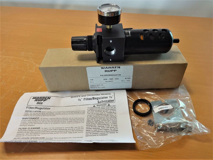 WARREN RUPP FILTER REGULATOR 020-050-000