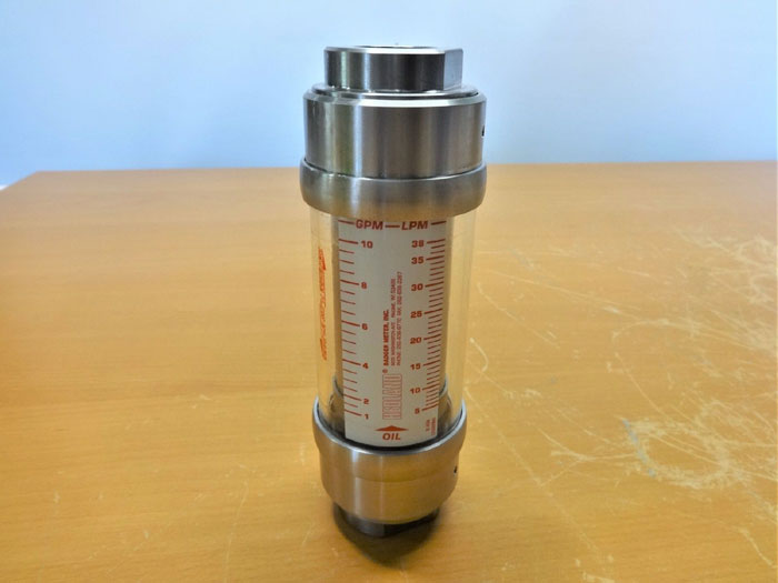 Hedland 5000 PSI In-line Liquid Flow Meter H701S-010-HR