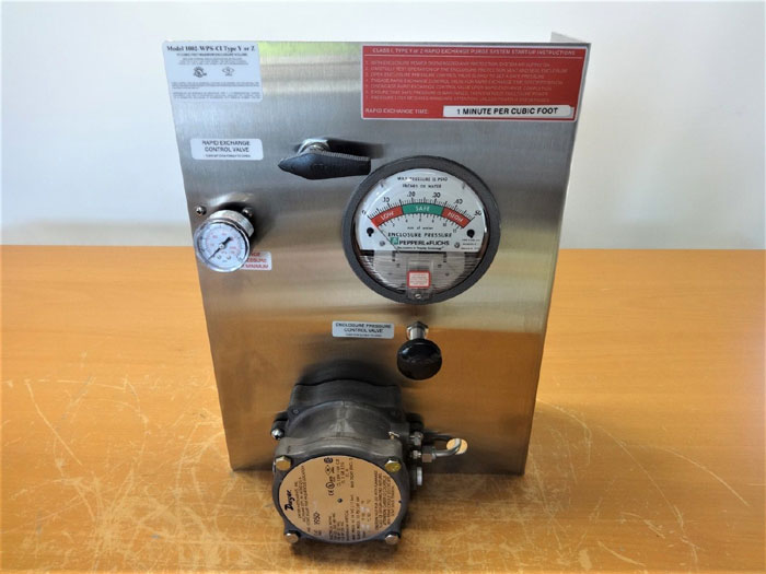 PEPPERL & FUCHS BEBCO EPS PURGING SYSTEM 1002-WPS-CI TYPE Y OR Z