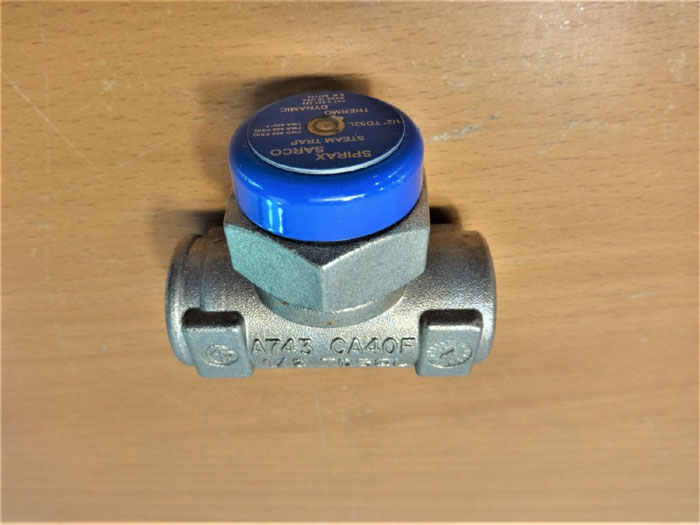 SPIRAX SARCO 1/2" COOL BLUE TD52L THERMODYNAMIC STEAM TRAP 54771C