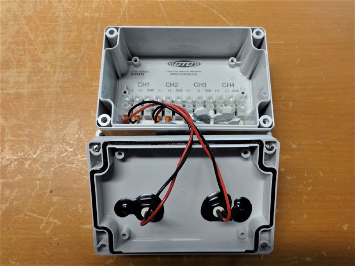 CTC 4-CHANNEL CABLE TERMINATION BOX CT101 SERIES