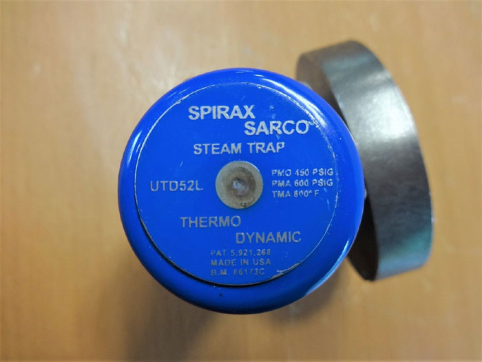 SPIRAX SARCO UTD52L THERMODYNAMIC STEAM TRAP W/ UNIVERSAL CONNECTOR 66173C