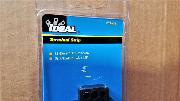 IDEAL 89-212 TERMINAL STRIPS - *LOT OF (10)*