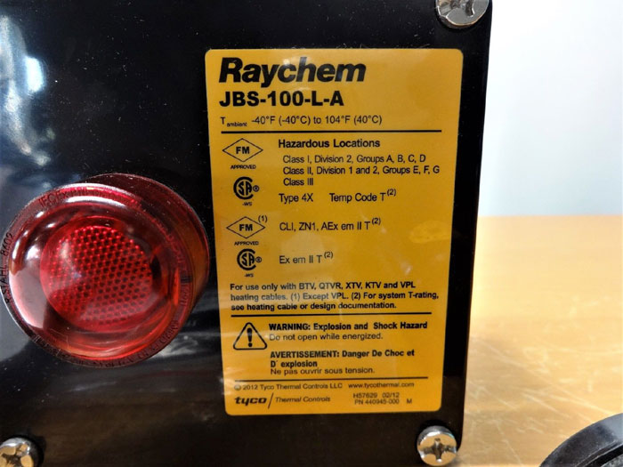 RAYCHEM JBS-100-L-A POWER CONNECTION KIT W/ JBL-100-R