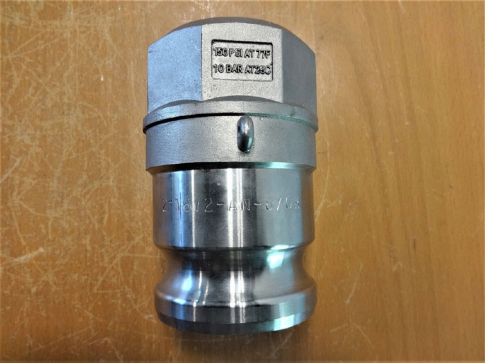 OPW 2" KAMVALOK ADAPTER 1600AN SERIES, STAINLESS STEEL, 1672AN