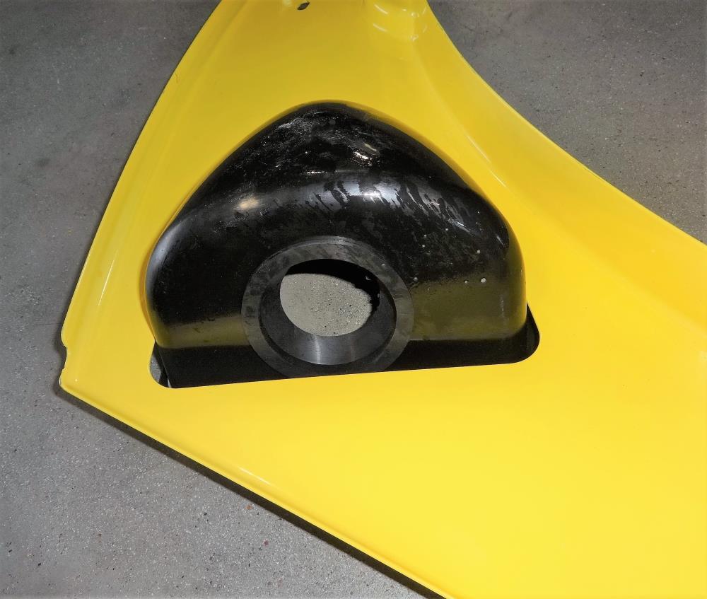Hyster Forklift Fortis 60 Replacement Side Panel W/ Fuel Intake Guard ...