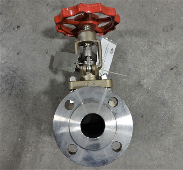 ALOYCO 1-1/2" 150# RF CF8M GLOBE VALVE, PART# 317