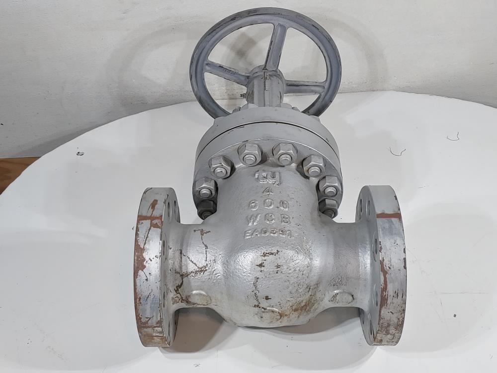 TY GATE VALVE 4" 600# RF WCB FIG: 351RF005