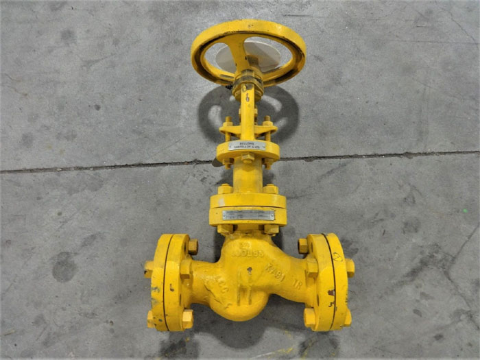 DESCOTE 2" 300# BELLOWS SEAL GLOBE VALVE LCC / HAST C TYPE 2102/B